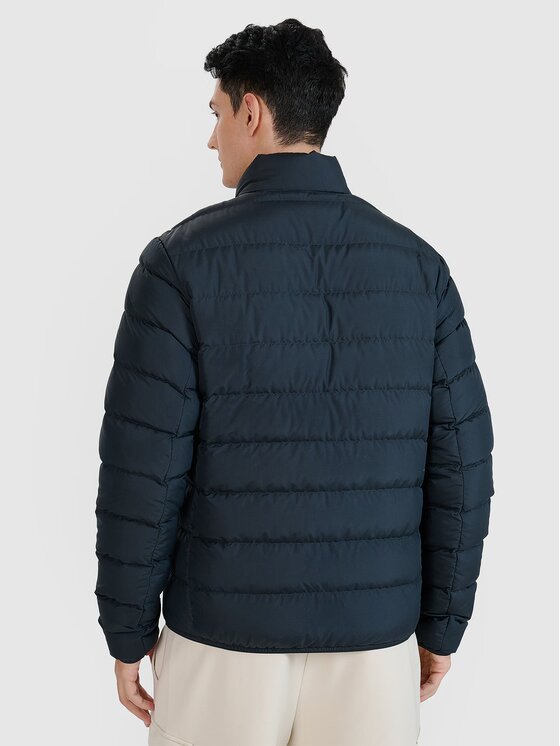 4F 4F Μπουφάν πουπουλένιο 4FWSS25TDJAM541-20S Μαύρο Regular Fit
