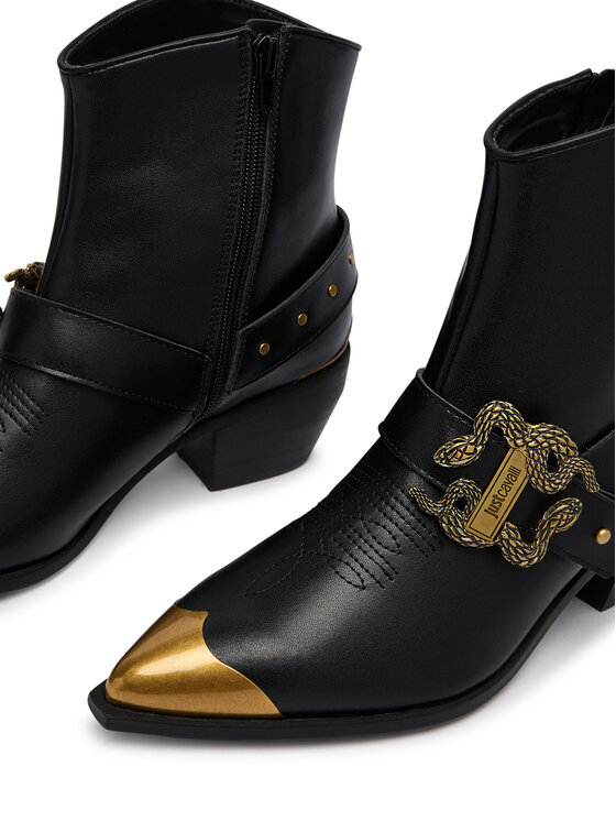 Just Cavalli Just Cavalli Kowbojki 81RA3S56 ZPC30 Czarny