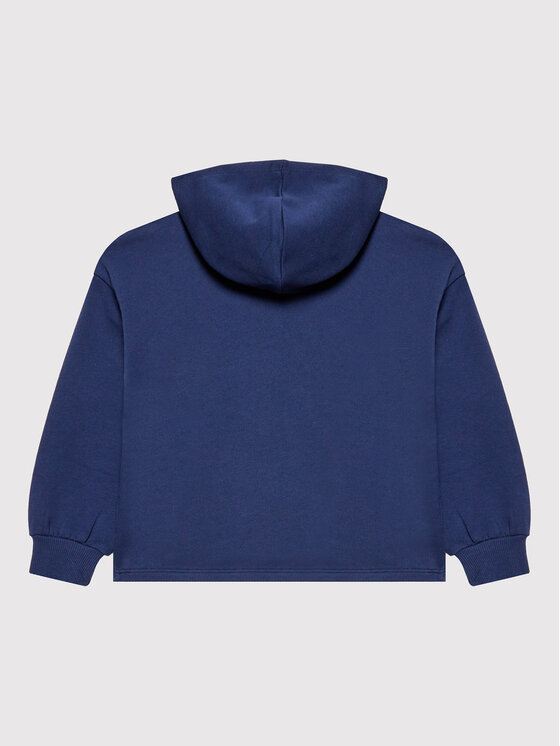 United Colors Of Benetton United Colors Of Benetton Majica dugih rukava 3J68C200U Tamnoplava Boxy Fit
