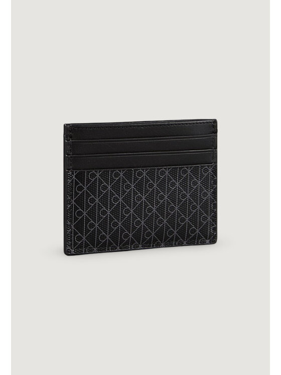 Calvin Klein Calvin Klein Custodie per carte di credito COATED EW CARD CASE Nero