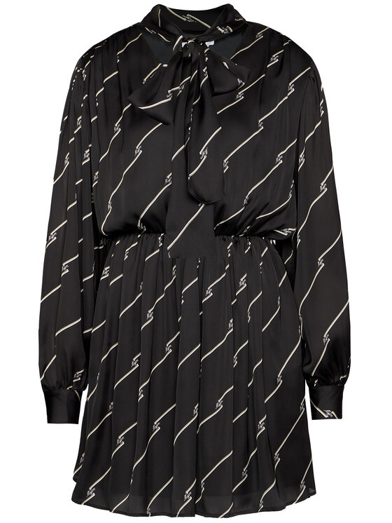 MSGM MSGM Ikdienas kleita 2941MDA39 207694 Melns Regular Fit