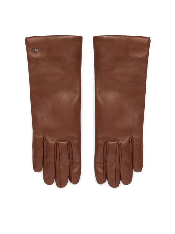 Weekend Max Mara Weekend Max Mara Rękawiczki 2625566045600 Brązowy ciemny