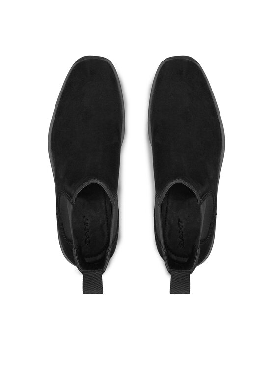 Gant Gant Kotníková obuv s elastickým prvkem Rizmood 29653753 Černá