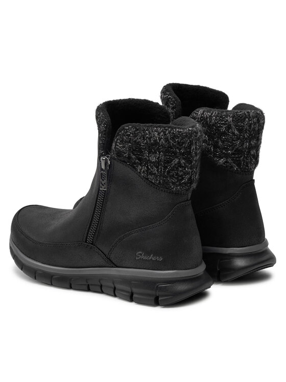 こま✳︎ Skechers Botine Synergy - Lovely Collab 167941 Negru | Modivo.ro