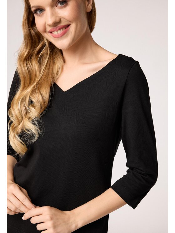 QUIOSQUE QUIOSQUE Halenka Quiosque 1VF002299 Černá Regular Fit