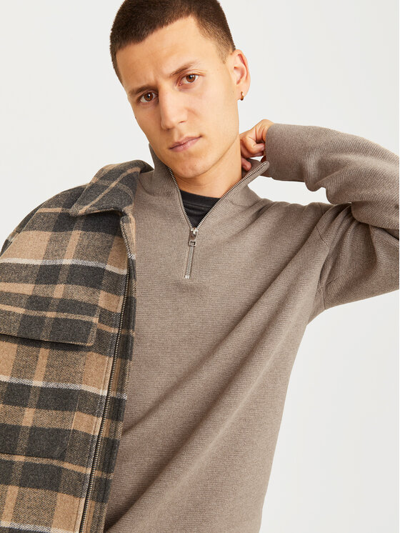Jack & Jones Jack & Jones Maglione Milano 12259664 Grigio Relaxed Fit