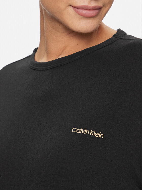 Calvin Klein Underwear Calvin Klein Underwear Piżama 000QS7046E Czarny Regular Fit