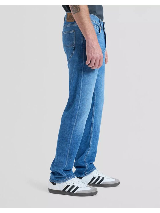 Lee Lee Jeansy DAREN Niebieski Straight Leg