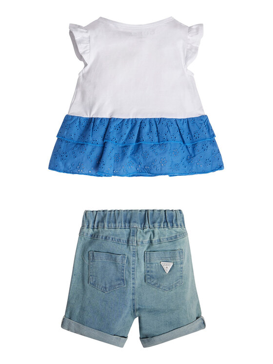Guess Guess Set T-Shirt und Jeansshorts A3GG13 K6YW0 Bunt Regular Fit