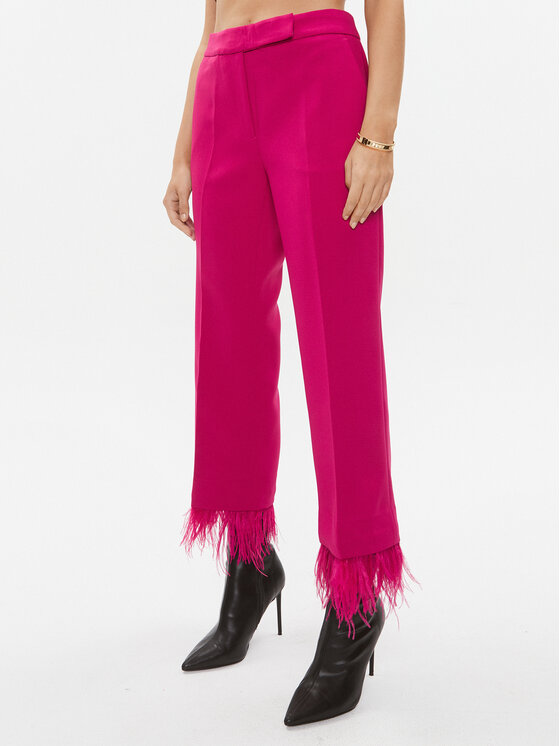 MICHAEL Michael Kors MICHAEL Michael Kors Pantaloni di tessuto MH330K43GZ Rosa Regular Fit