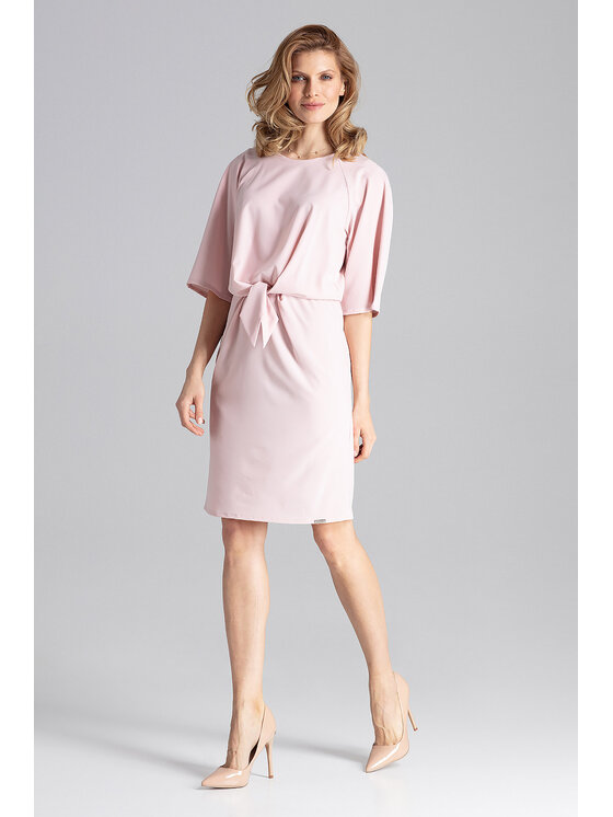 FIGL FIGL Sukienka codzienna M656 Różowy Regular Fit