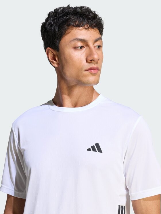 adidas adidas Koszulka techniczna 158824 Biały Regular Fit