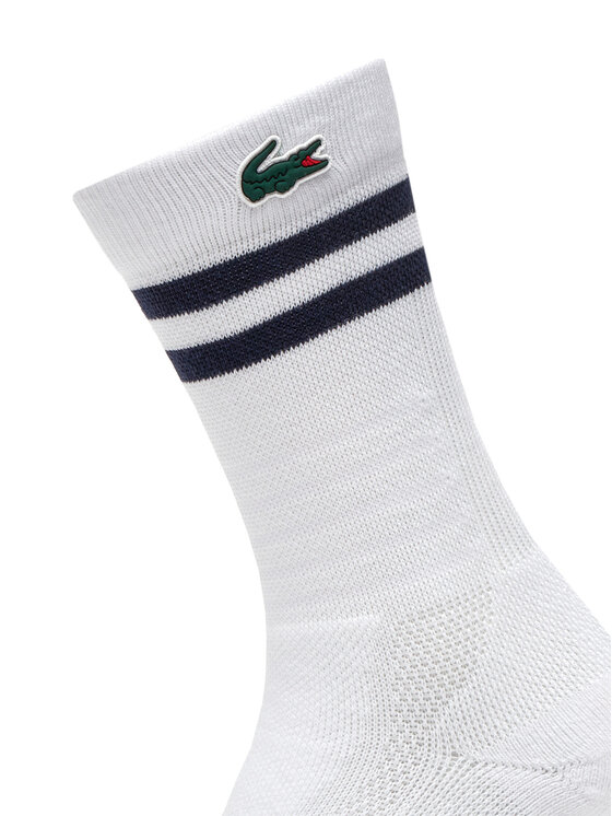 Lacoste Lacoste Dlouhé ponožky RA1095 Bílá