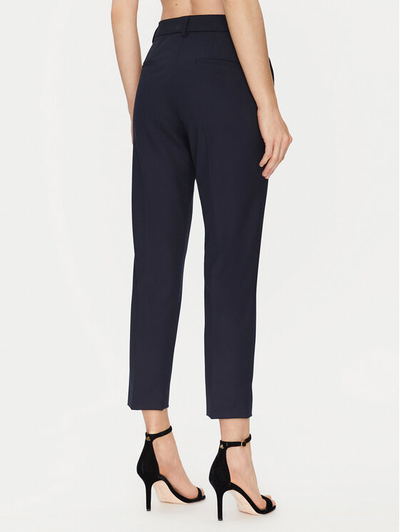 Marella Marella Chino hlače Nicosia 2513131031 Mornarsko modra Slim Fit