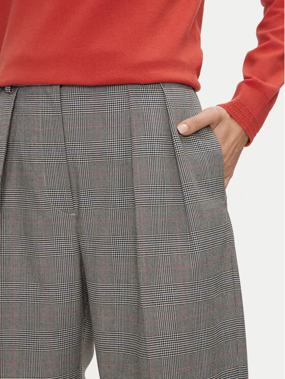 Tommy Hilfiger Tommy Hilfiger Текстилни панталони WW0WW42235 Сив Relaxed Fit