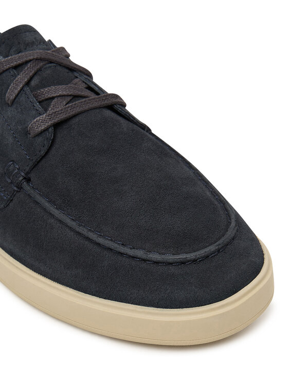 Clarks Clarks Półbuty Lockford Boat 26186188 Granatowy
