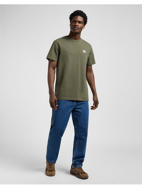 Lee Lee T-shirt WW TEE Verde Regular Fit