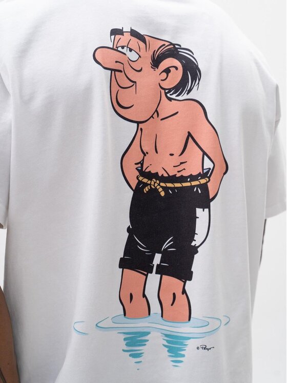 Smerfy Smerfy T-Shirt 119772 Biały Oversize