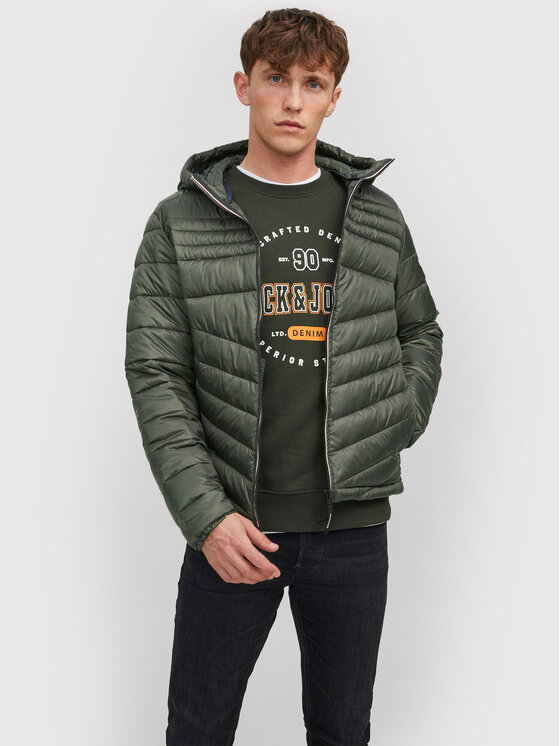 Jack&Jones Dūnu jaka Hero 12211785 Zaļš Regular Fit