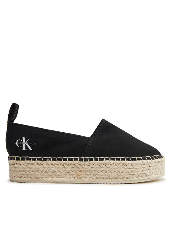 Calvin Klein Jeans Espadrile Platform Espadrille Ml Btw YW0YW01378 Crna