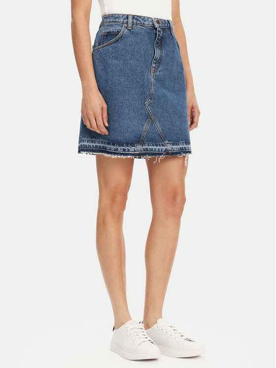 HUGO HUGO Jeansrock Getina_2 50539762 Blau Regular Fit