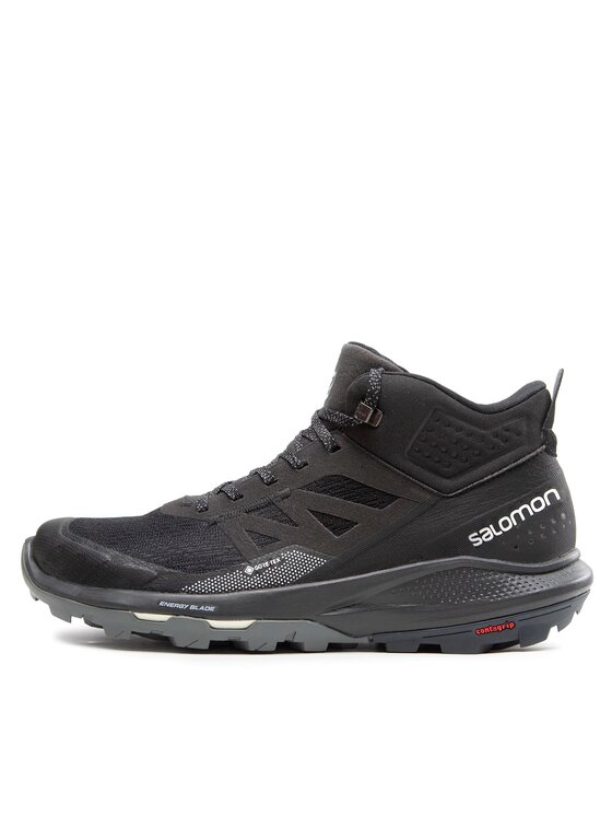 Salomon Salomon Trekkingschuhe OUTpulse Mid Gtx GORE-TEX 415888 27 V0 Schwarz