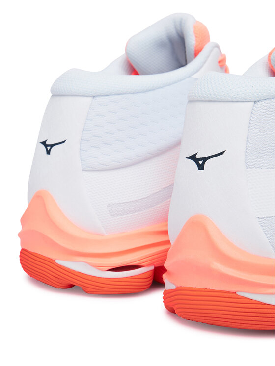 Mizuno Mizuno Hallenschuhe Wave Lightning Pro Mid V1GA2665 Korallenfarben