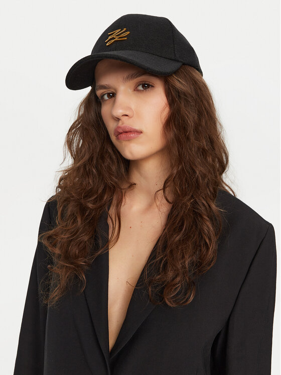 KARL LAGERFELD Cappellino A1W33065 Nero, taglia : 00