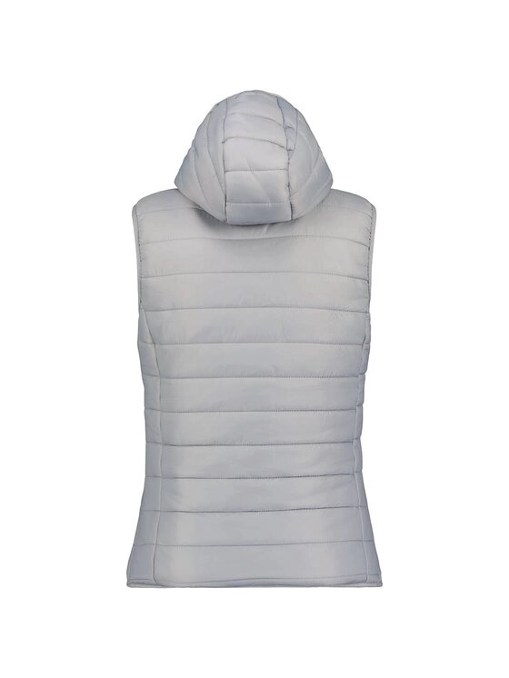 Geographical Norway Geographical Norway Kamizelka WW1198F/GNO-LIGHT GREY Szary Regular Fit