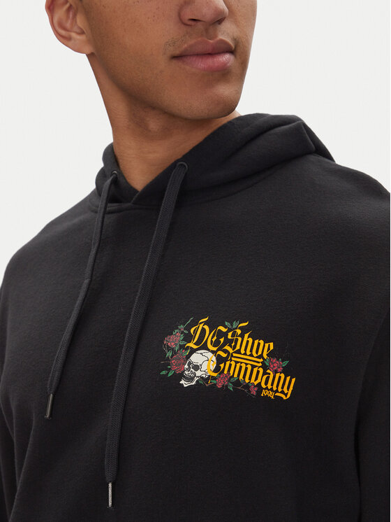 DC DC Світшот ADYSF03143 Чорний Regular Fit