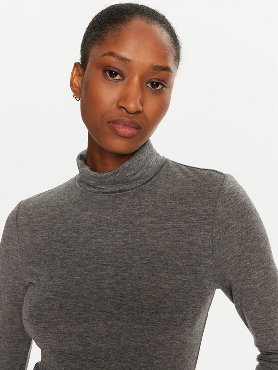 Marella Marella Поло Master 2423946084 Сив Slim Fit