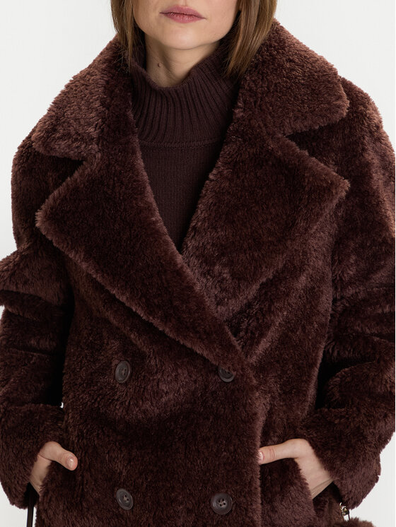 Rinascimento Rinascimento Kožuch CFC0122221003 Hnedá Regular Fit