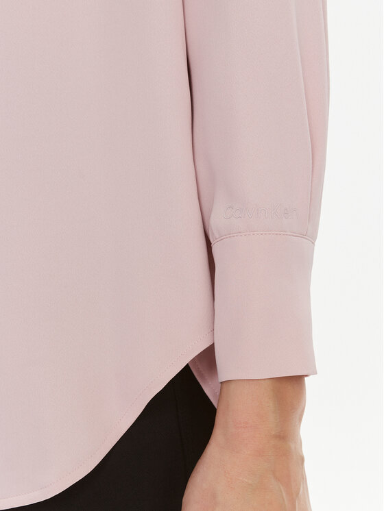 Calvin Klein Calvin Klein Риза K20K205682 Розов Relaxed Fit