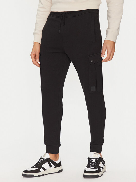 BOSS BOSS Jogginghose Setam 50542917 Schwarz Regular Fit