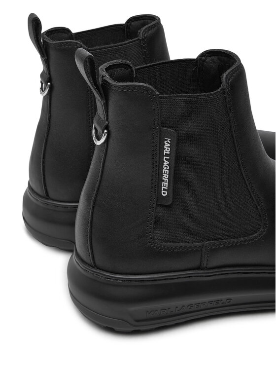 KARL LAGERFELD KARL LAGERFELD Chelsea cipele KL67564 Crna