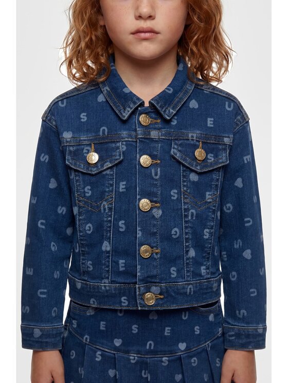 Guess Kids Guess Kids Bunda pro přechodné období 183614 Modrá Classic Fit