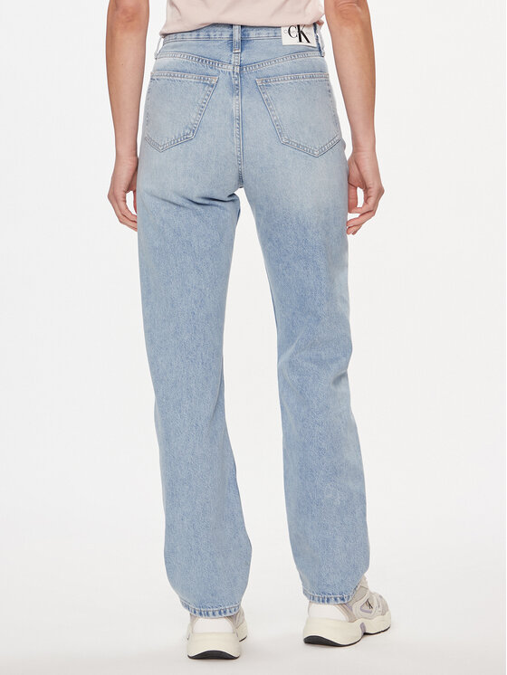 Calvin Klein Jeans Calvin Klein Jeans Džínsy J20J222779 Modrá Straight Fit