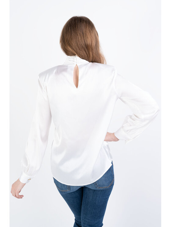 PINKO Pinko Bluzka BABI Biały Regular Fit