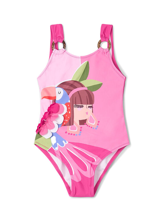 Mayoral Mayoral Costume da bagno 3718 Rosa