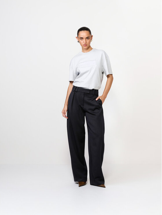 La Mania La Mania T-shirt ALISA Grigio Basic Fit