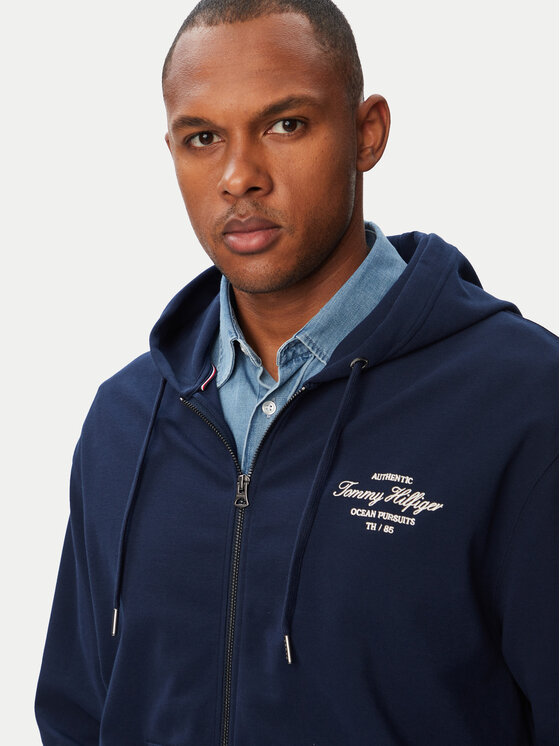 Tommy Hilfiger Tommy Hilfiger Sweatshirt Nautical MW0MW43184 Dunkelblau Regular Fit