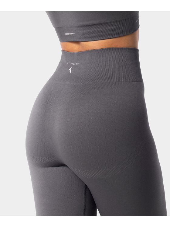 Carpatree Carpatree Legginsy Simply Leggings Szary Fitted Fit