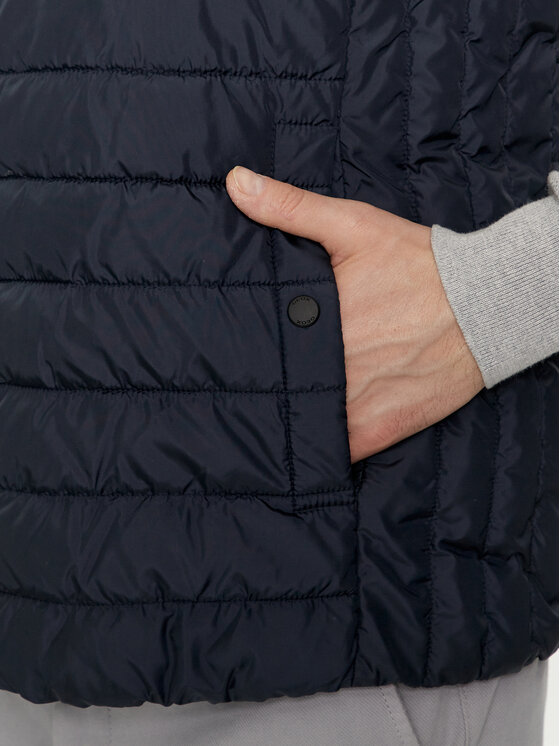 Geox Geox Weste Kennet M4528C T3058 F1624 Dunkelblau Regular Fit
