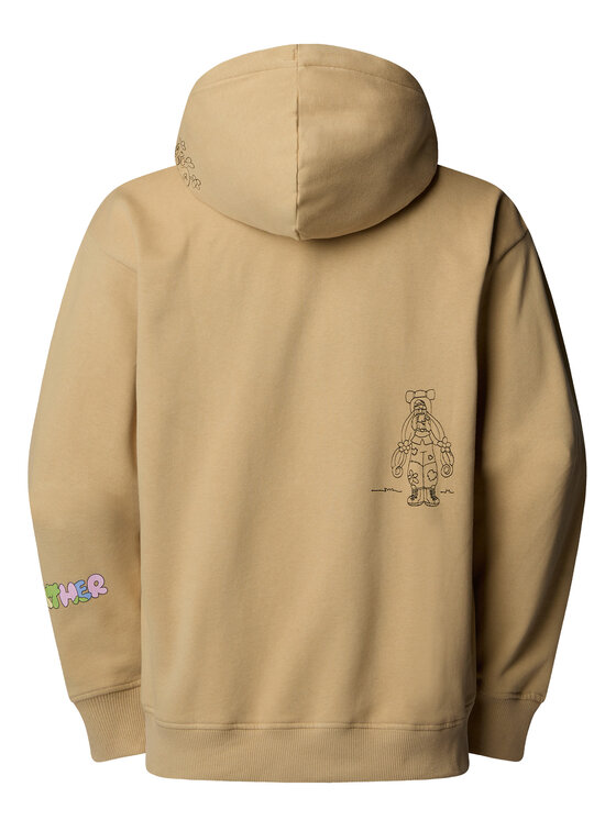 The North Face The North Face Pulóver Unisex Mountain Cleanup NF0A8C2V Bézs Oversize