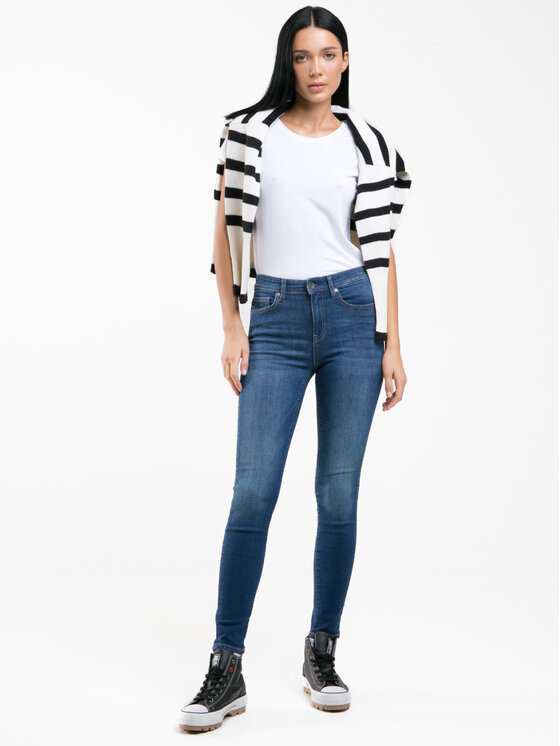 BIG STAR BIG STAR Jeansy ariana_399 Niebieski Skinny Fit