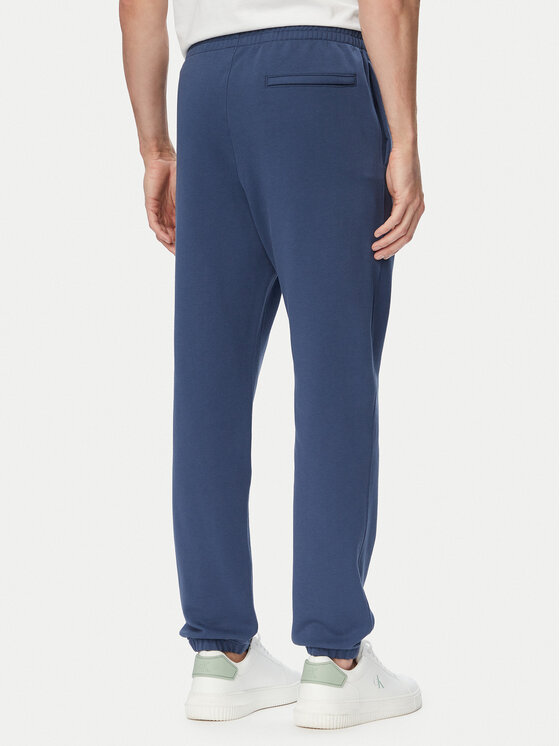 Calvin Klein Calvin Klein Spodnie dresowe LV04LG212G Granatowy Regular Fit
