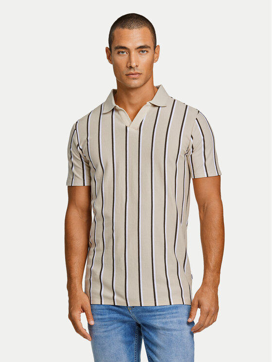 Poloshirt Lindbergh, Größe XL Beige 30-404259