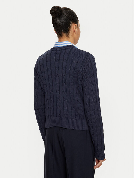U.S. Polo Assn. U.S. Polo Assn. Strickjacke WUP0400 Dunkelblau Regular Fit