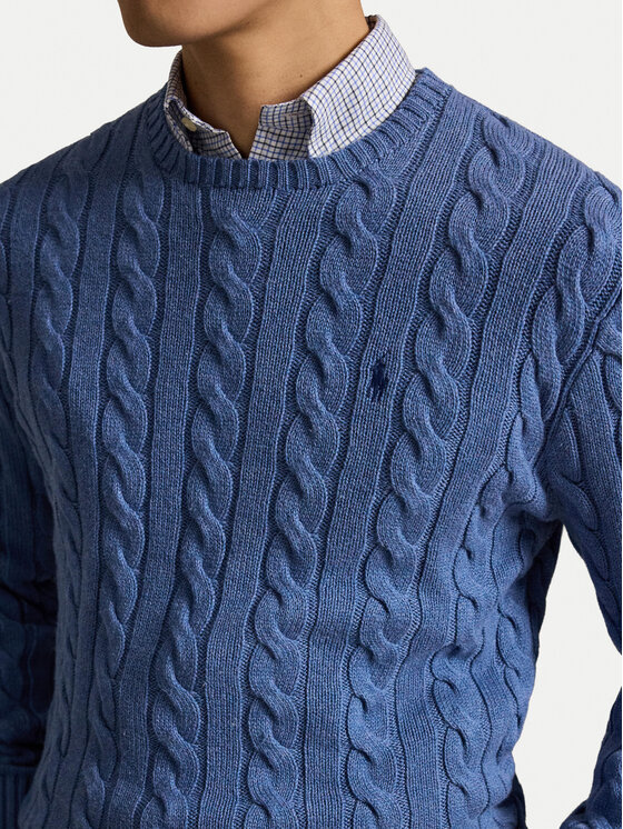 Polo Ralph Lauren Polo Ralph Lauren Sveter 710775885548 Modrá Regular Fit