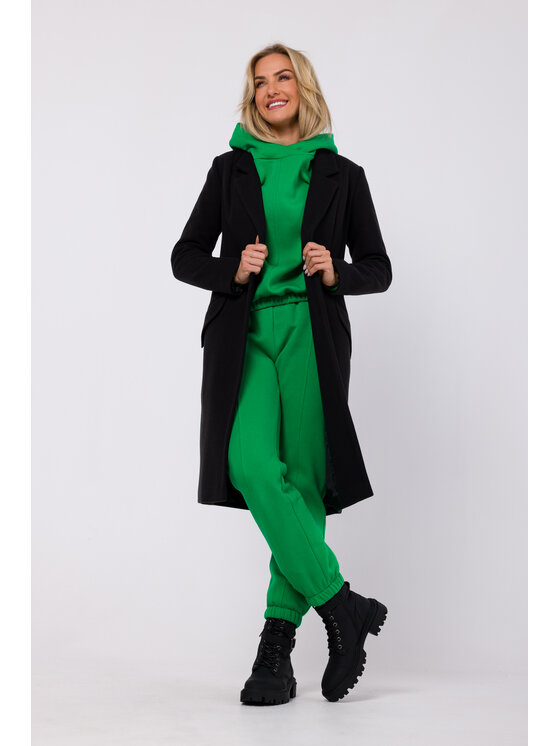 Made of Emotion Made of Emotion Cappotto M758 Nero Modern Fit